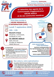 HMI CA ARCHE AGGLO - 7 septembre 2026