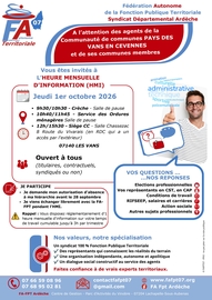 HMI Pays des Vans en Cévennes - 1er octobre 2026