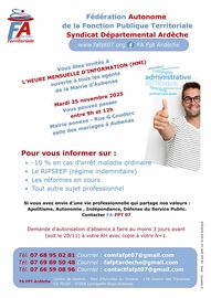 HMI à Aubenas 25 novembre 2025